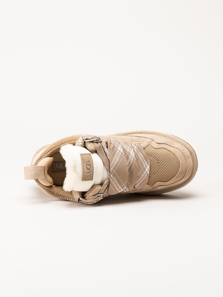 UGG - W Lowmel - Beige ullfodrade sneakers