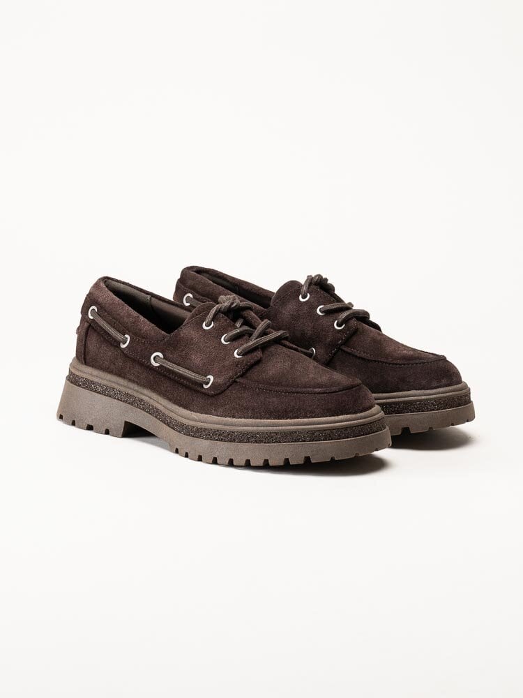 Tamaris - Bruna Moc Toe seglarskor i mocka
