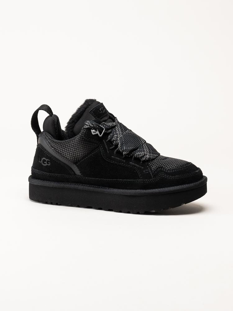 UGG - W Lowmel - Svarta ullfodrade sneakers