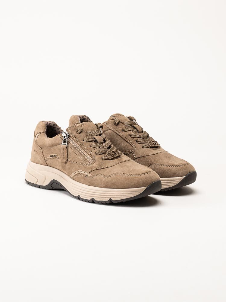 Tamaris Comfort - Bruna sneakers i mocka