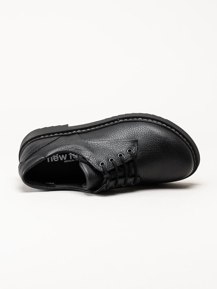 New Feet - Svarta snörskor i skinn