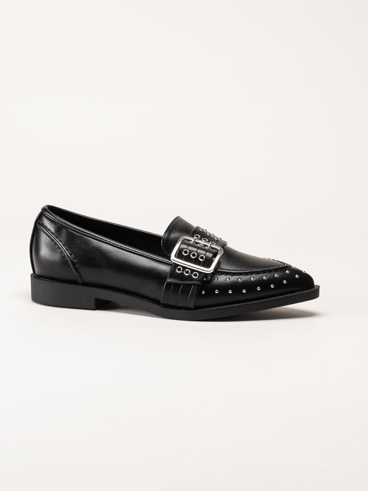 Duffy - Fulgatore Otto - Svarta loafer med dekornitar