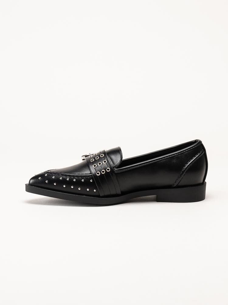 Duffy - Fulgatore Otto - Svarta loafer med dekornitar