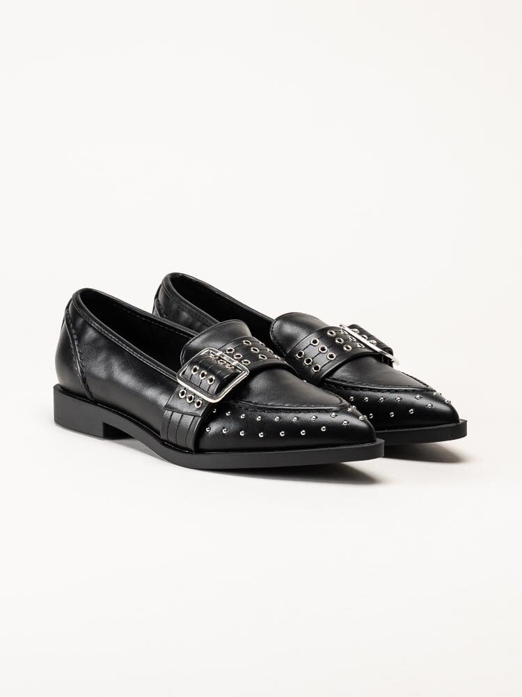 Duffy - Fulgatore Otto - Svarta loafer med dekornitar