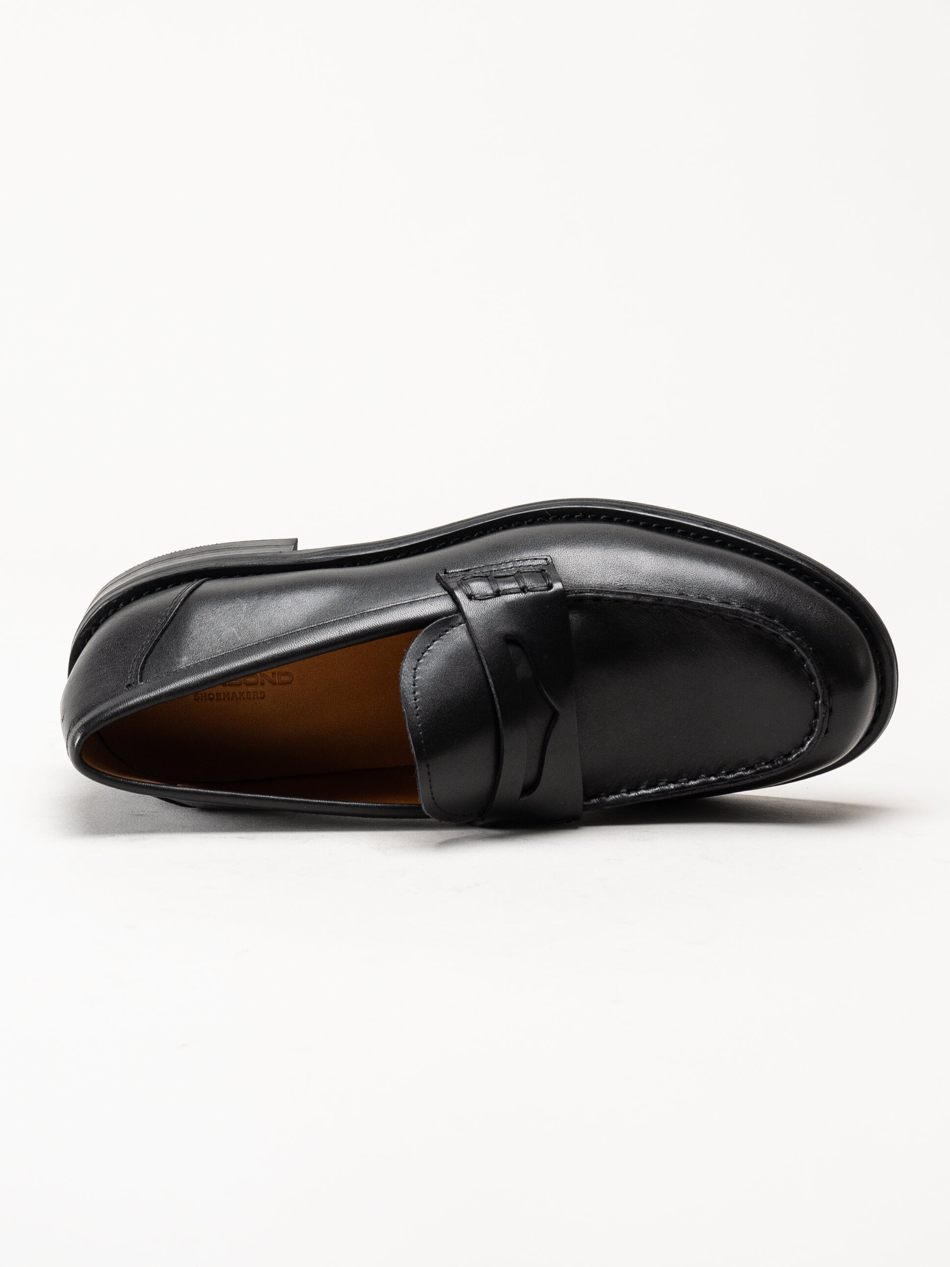 Vagabond - Linn - Svarta loafers i skinn