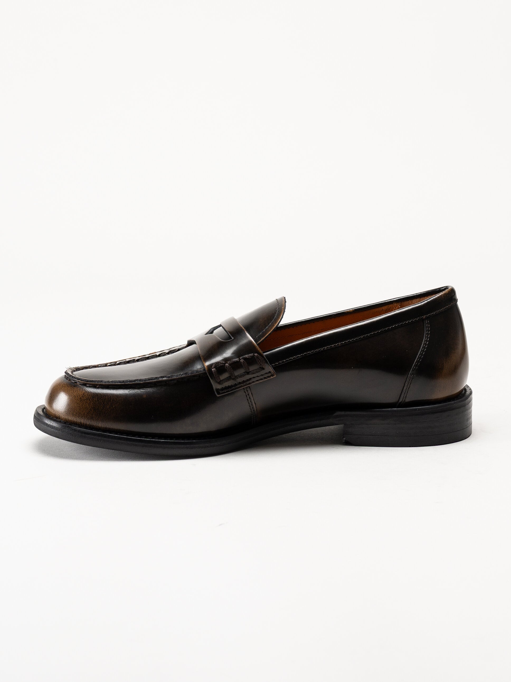 Vagabond - Linn - Bruna loafers i polido