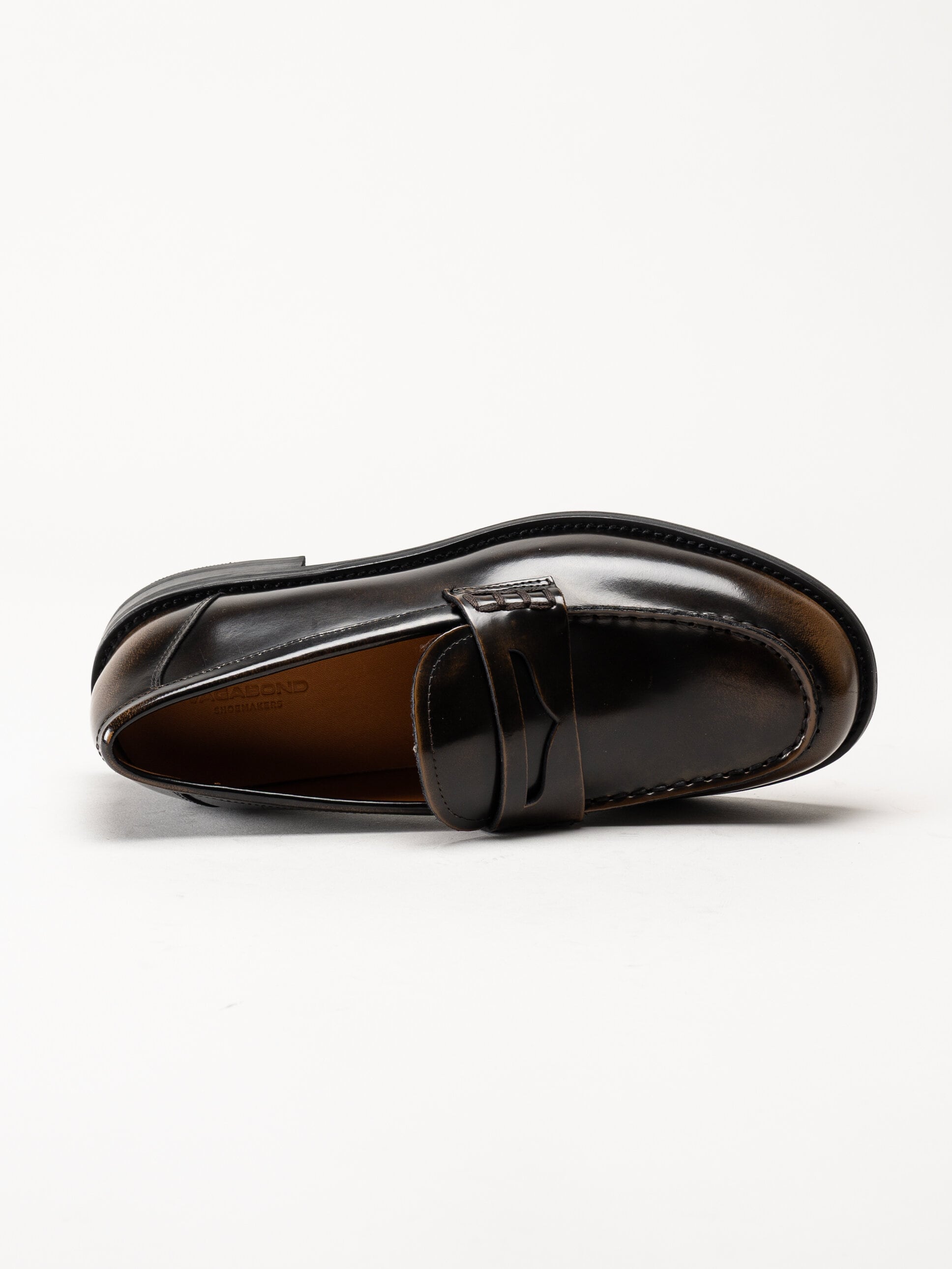 Vagabond - Linn - Bruna loafers i polido