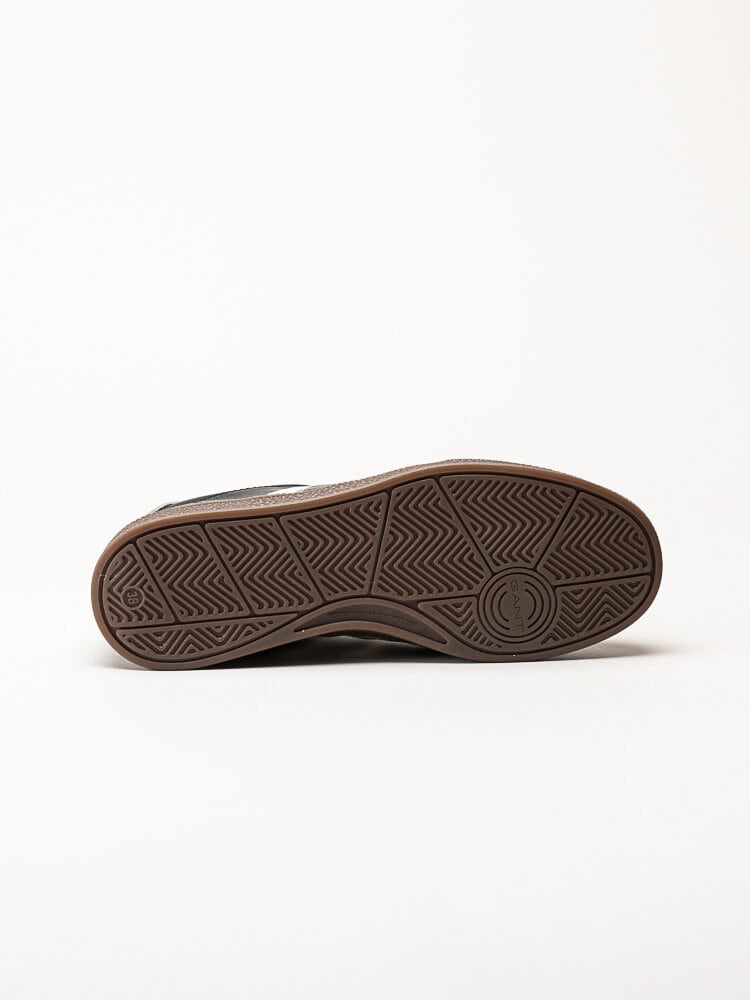 Gant Footwear - Cuzima sneaker - Svarta retro sneakers i skinn och mocka