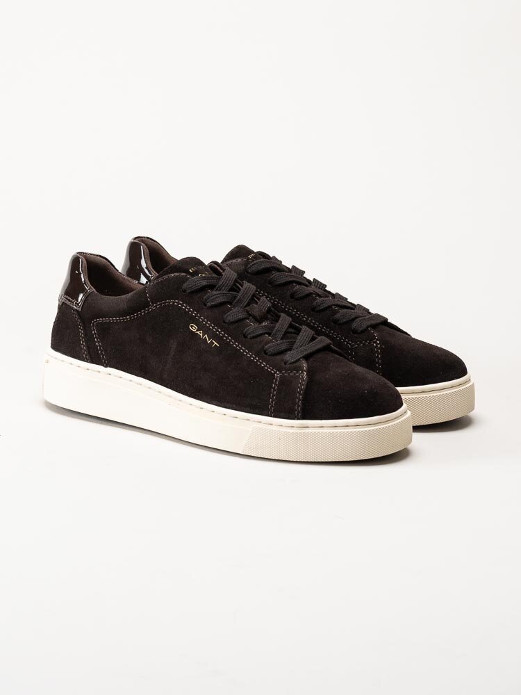 Gant Footwear - Julice Sneaker - Mörkbruna sneakers i mocka