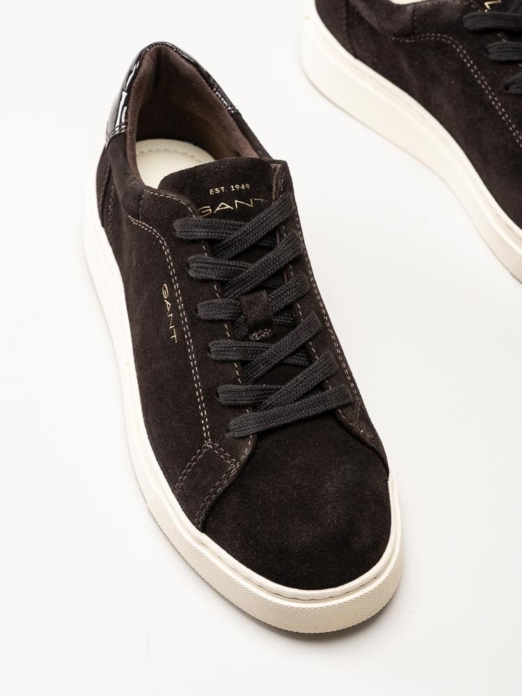 Gant Footwear - Julice Sneaker - Mörkbruna sneakers i mocka