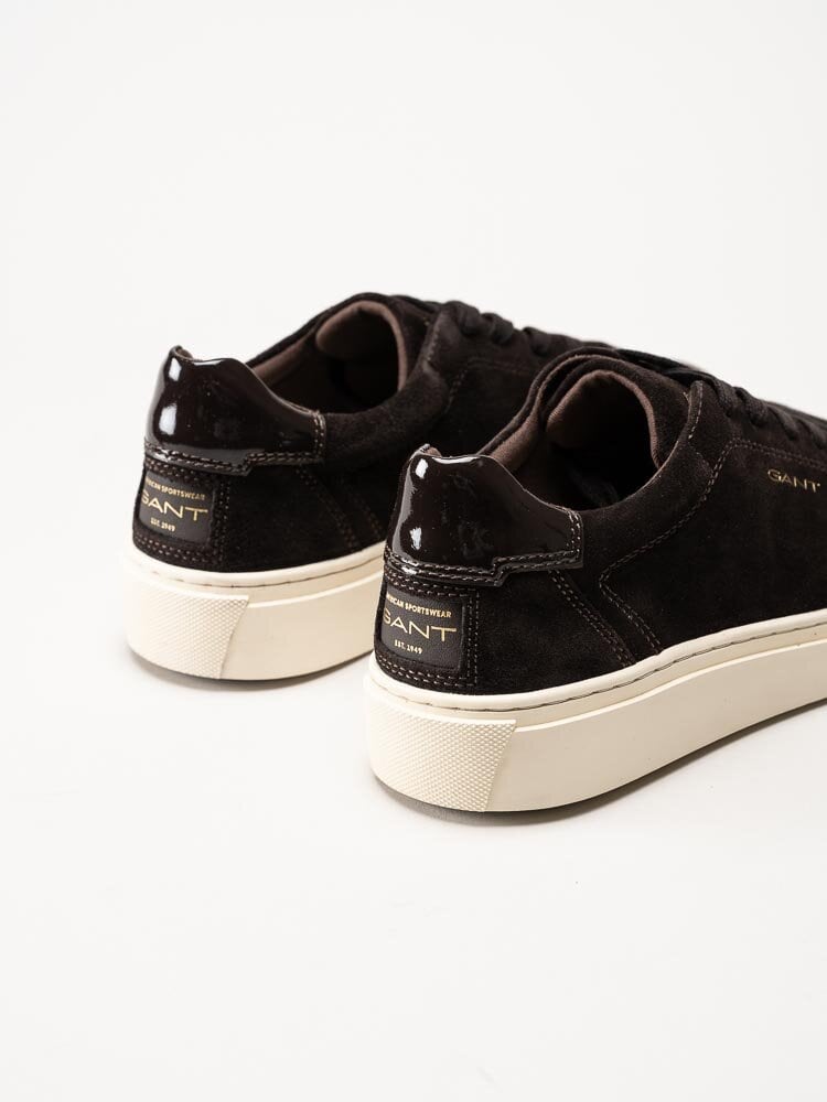 Gant Footwear - Julice Sneaker - Mörkbruna sneakers i mocka