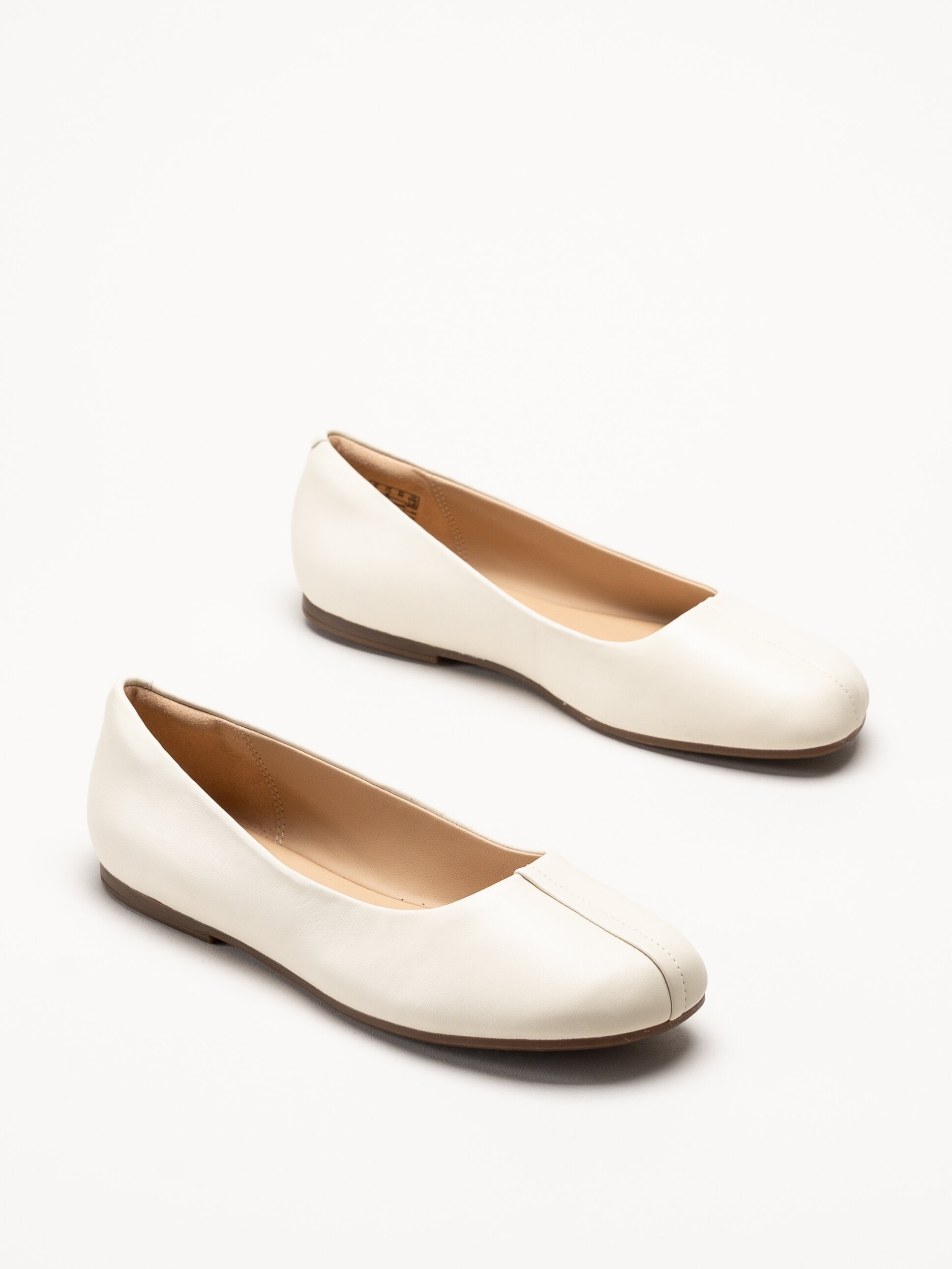 Clarks - Livia Lily - Beige ballerinaskor