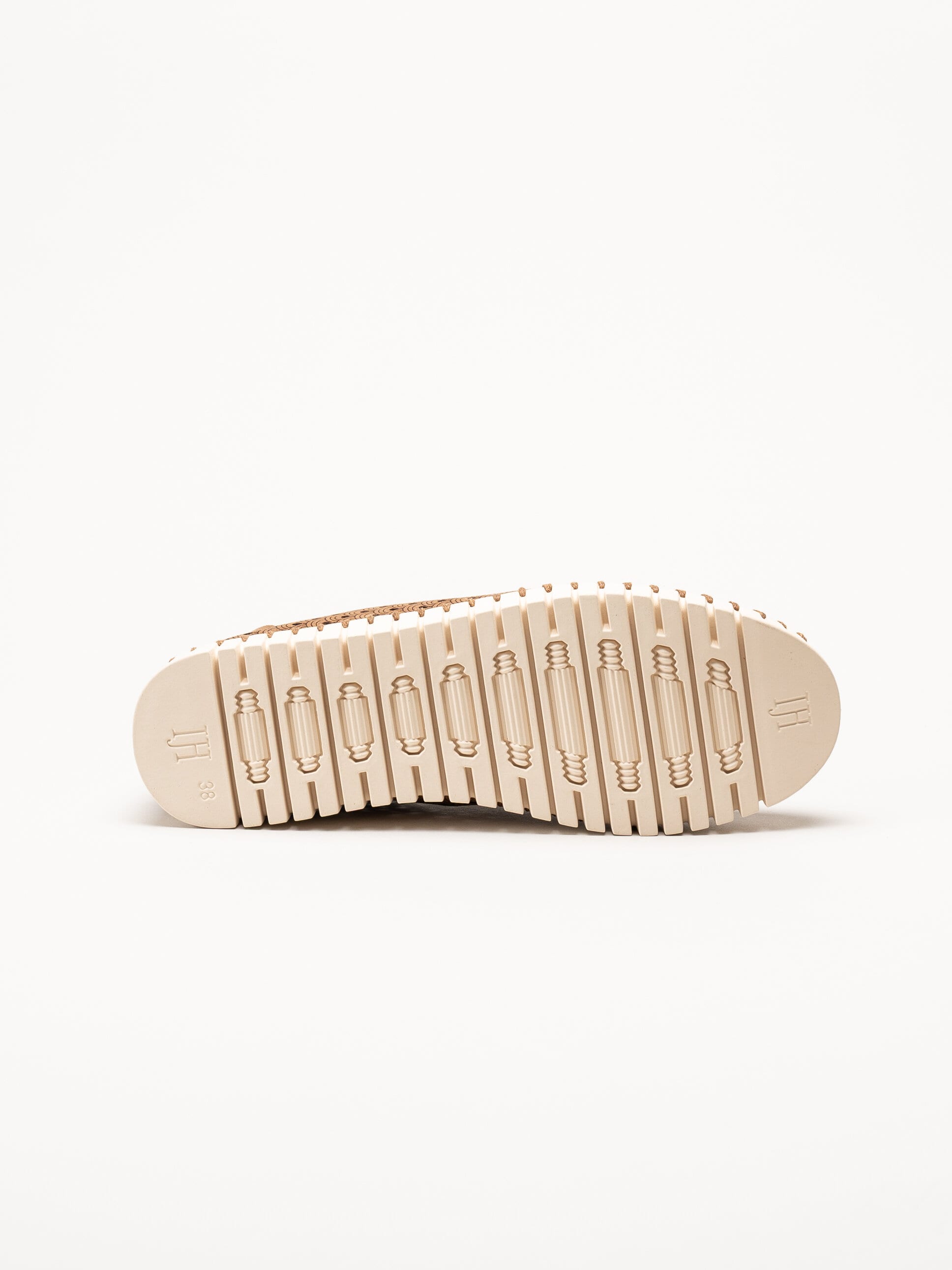 Ilse Jacobsen - Tulip Glitter - Bruna slip on skor