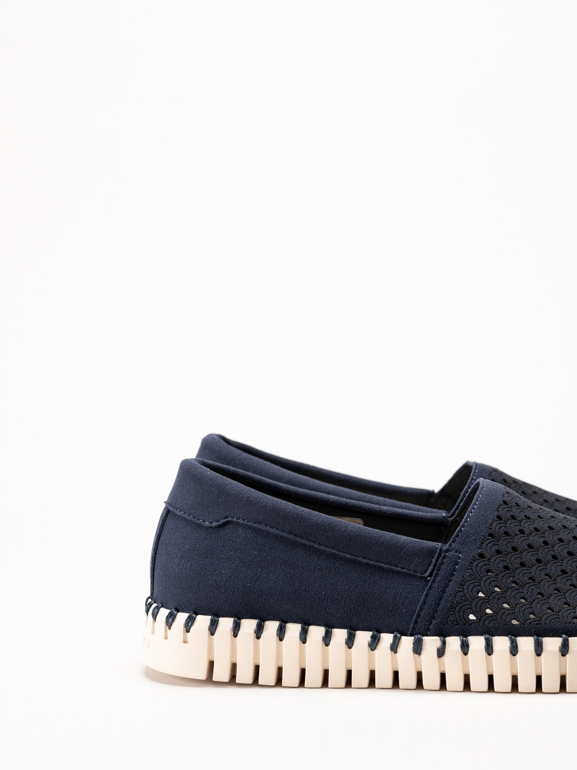 Ilse Jacobsen - Tulip - Mörkblå espadrillos