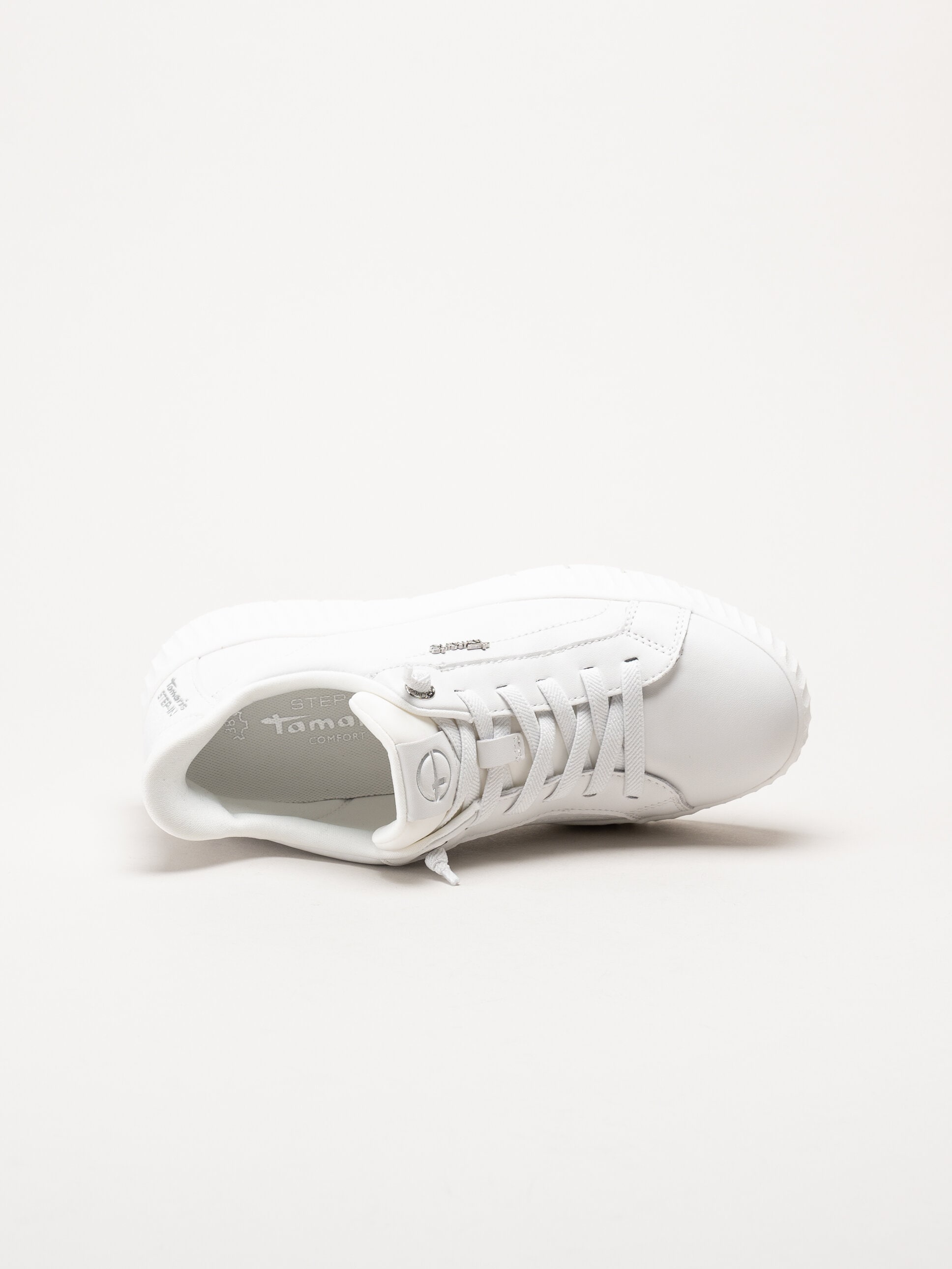 Tamaris Comfort - Vita sneakers i skinn