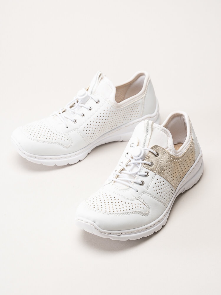 Rieker - Vita slip on skor