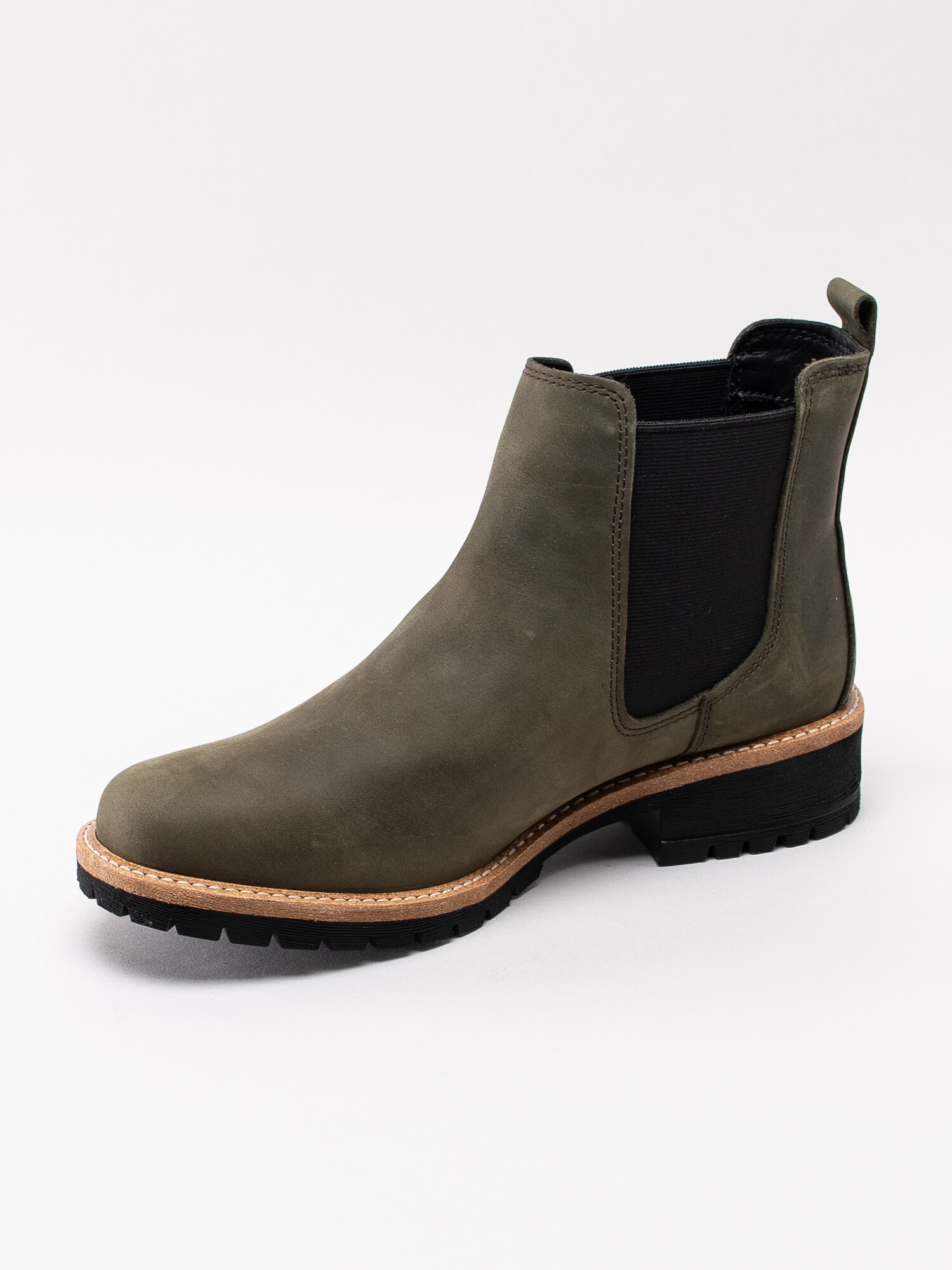 10193023 Ecco Elaine 244603-01345 mörkgröna klassiska chelsea boots-2