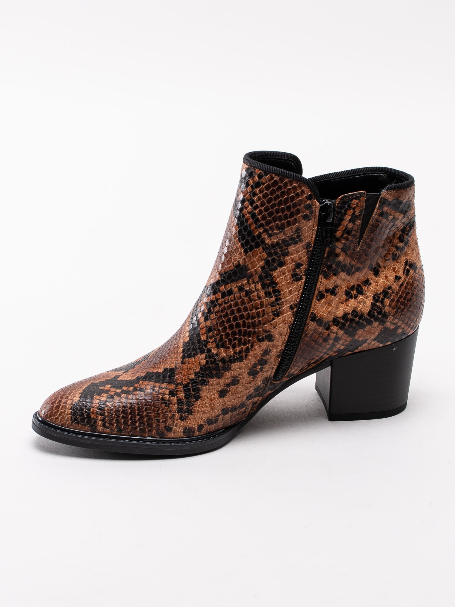 10193032 Gabor 32.890-35 bruna stövletter med snake print-2