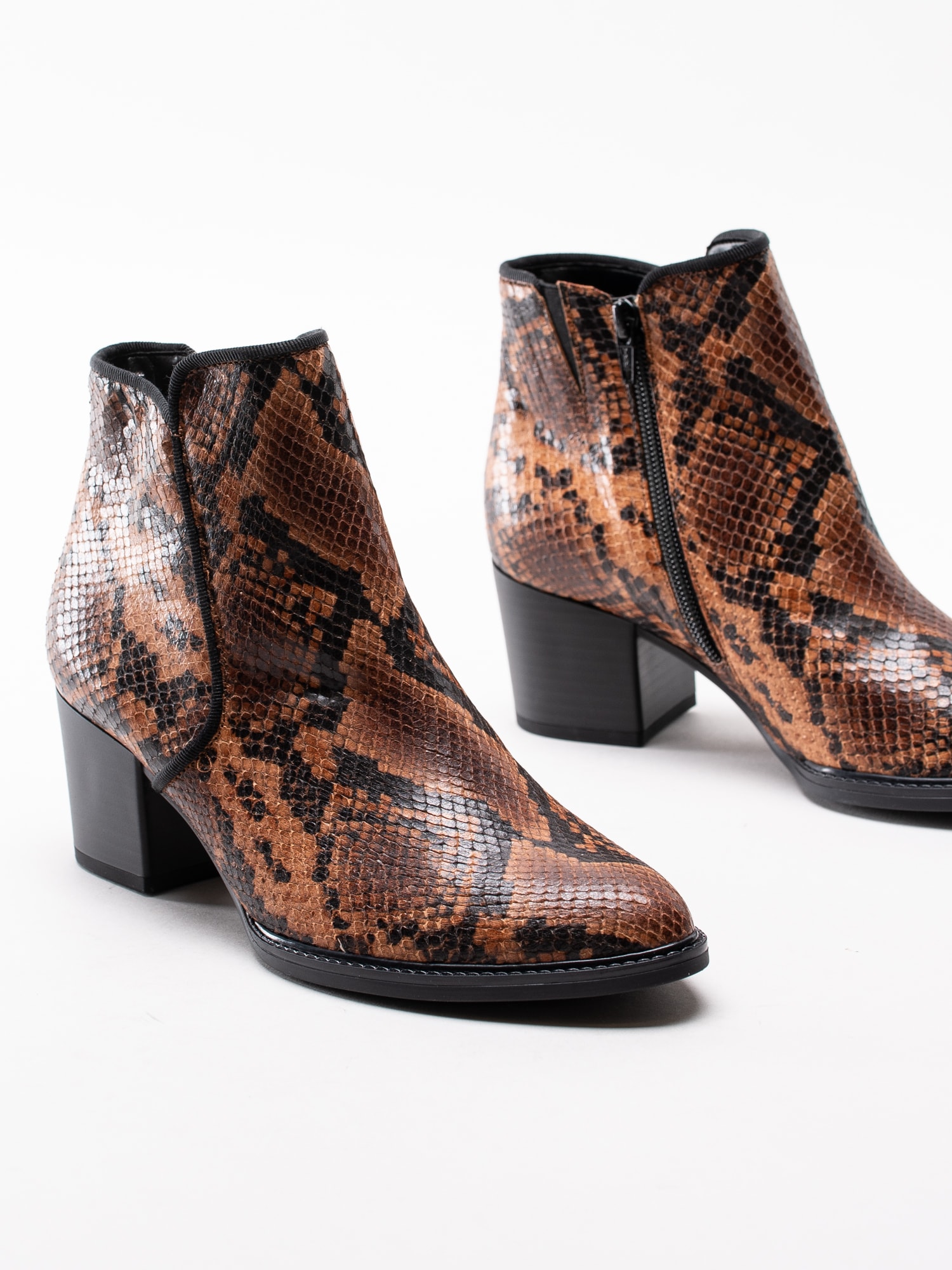 10193032 Gabor 32.890-35 bruna stövletter med snake print-6