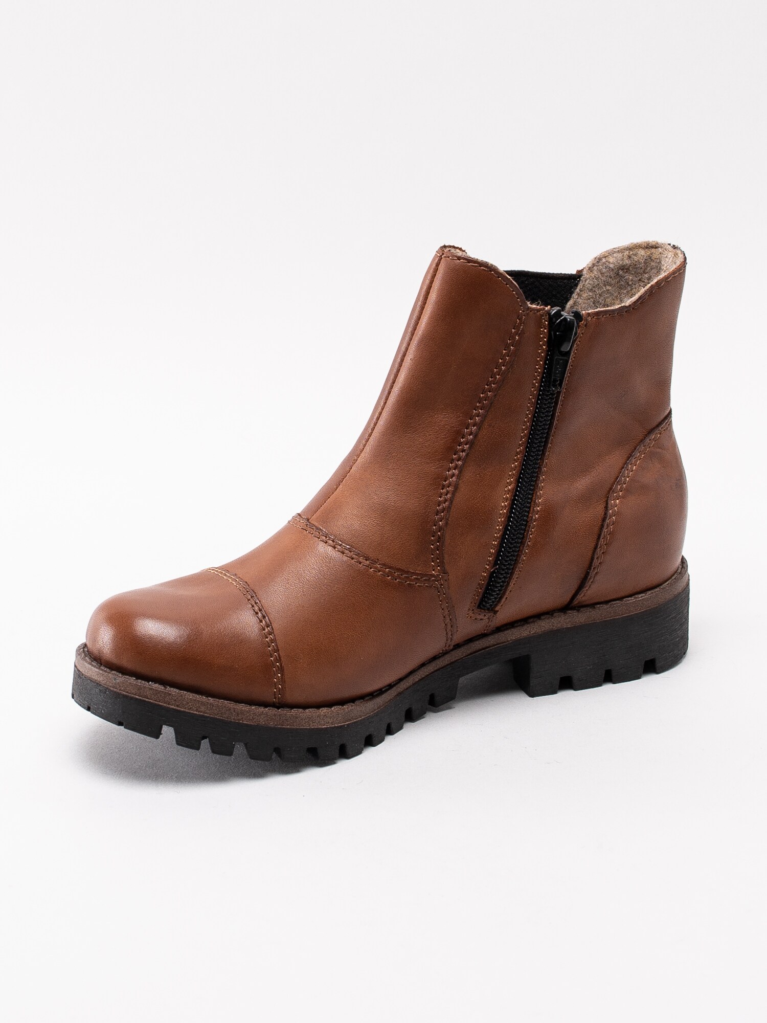 10193059 Rieker 78574-24 bruna grova boots med V-resår-2