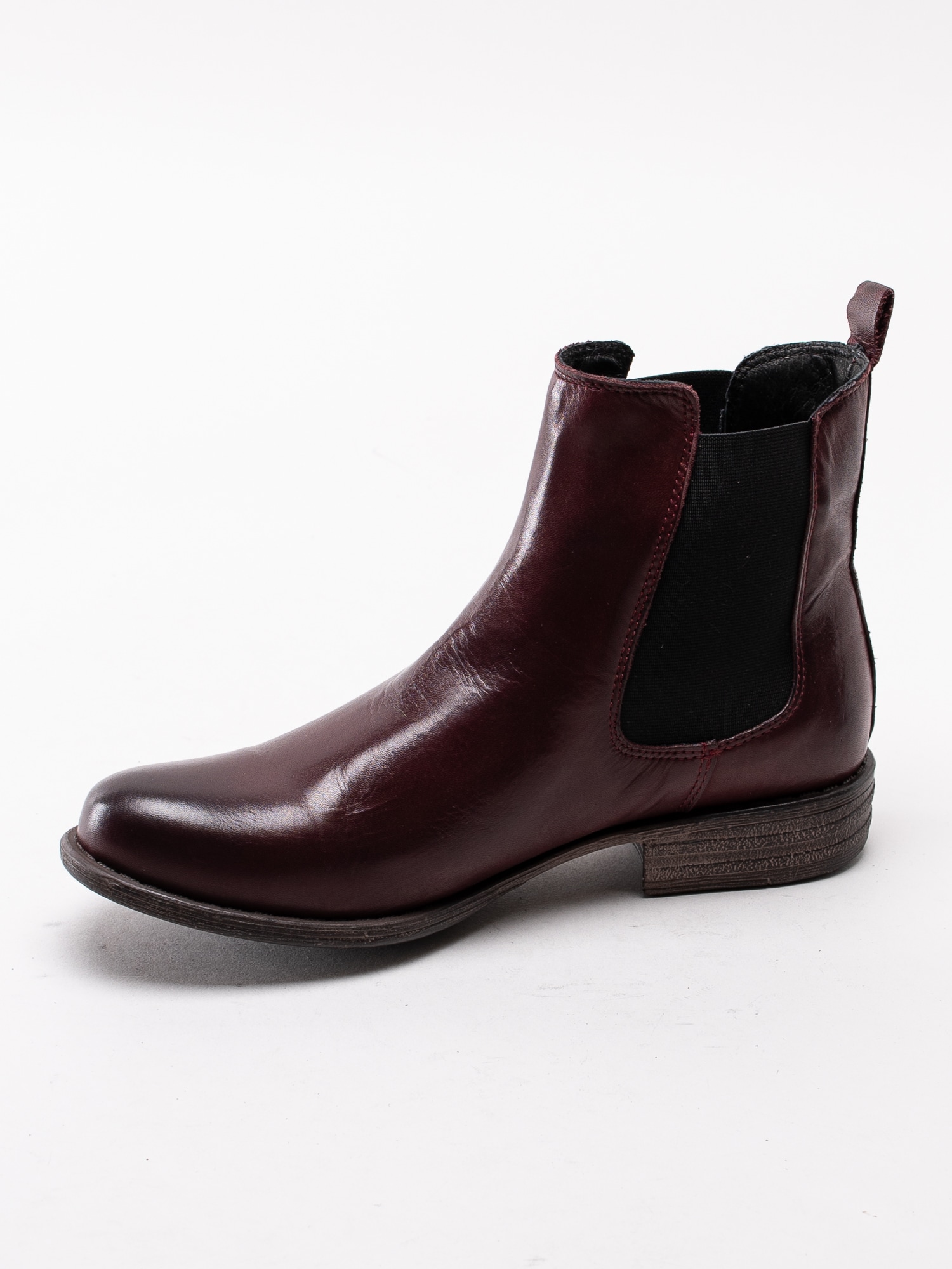 10193143 Rosa Negra 837-0329-163 vinröda chelsea boots i skinn-2