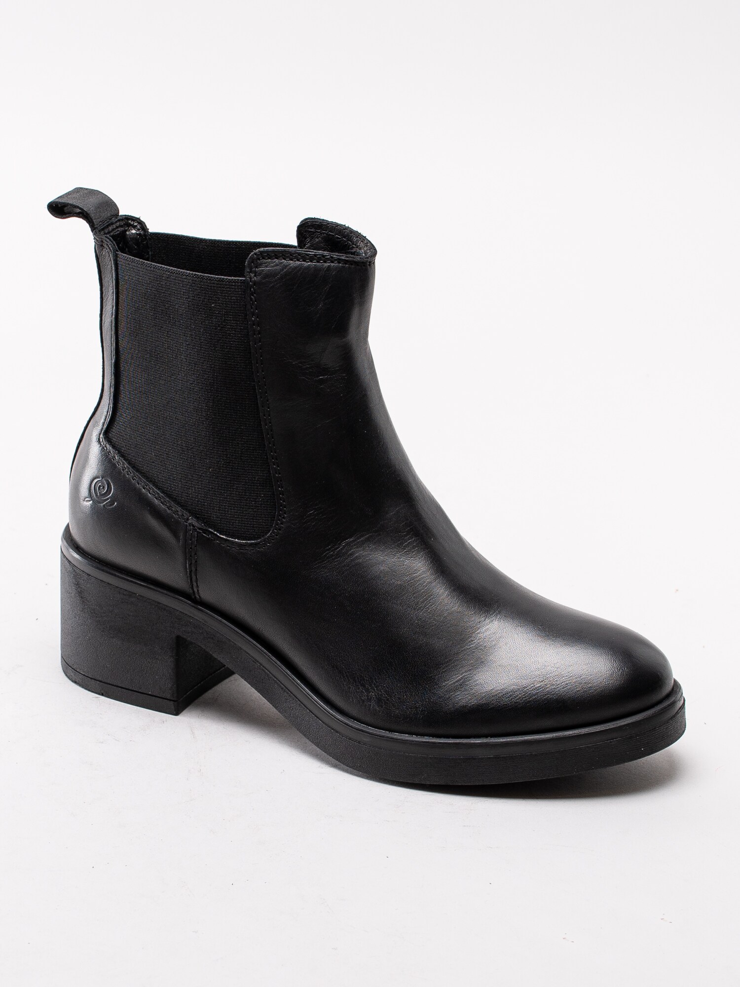 10193152 Rosa Negra 837-8234-101 svarta chelsea boots med klossklack-1