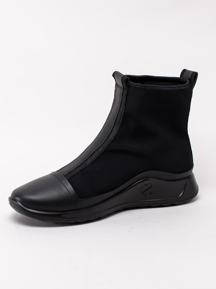 10203023 Ecco Flexure Runner W 292383-51094 Black Svarta boots i textil och Gore Tex-2