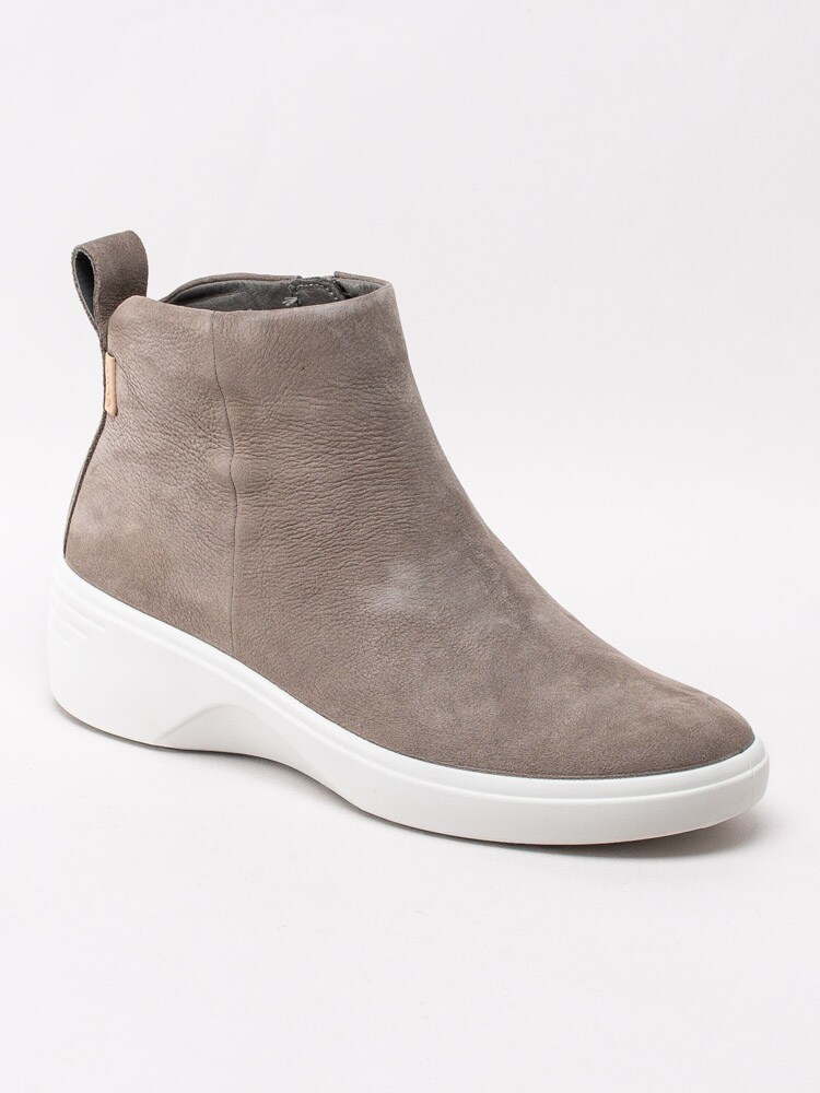 10203025 Ecco Soft 7 Wedge 470933-01375 Beige boots i nubuck-1