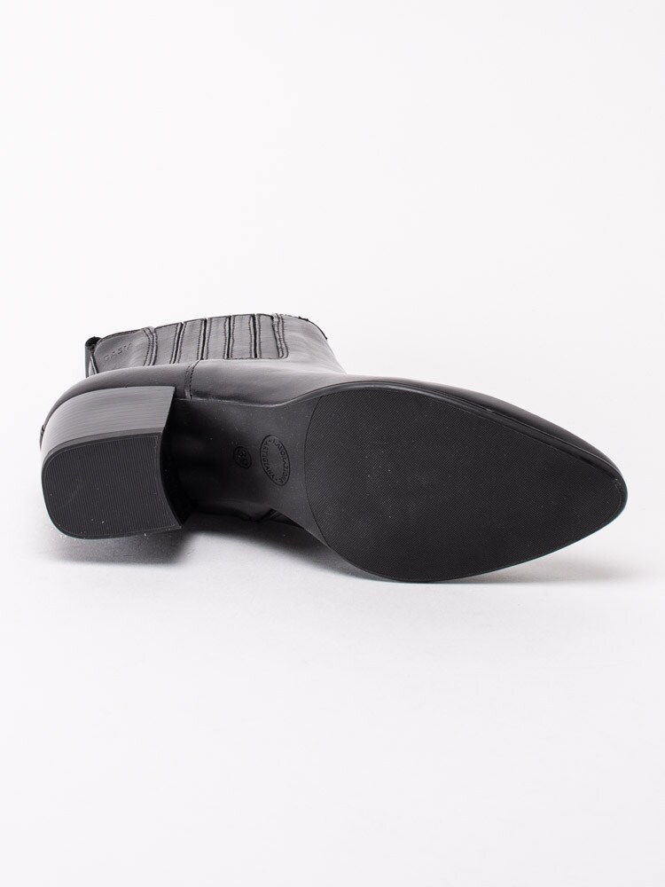 10203043 Dasia Cane 1024002-BLACK Black Svarta boots i skinn-11