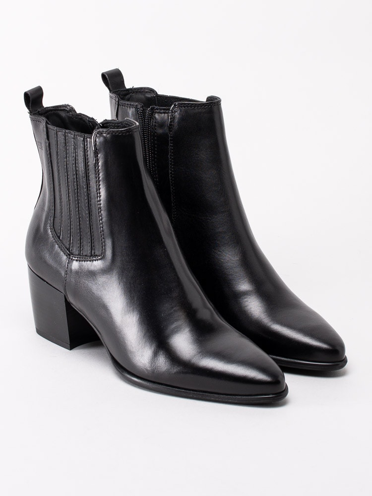 10203043 Dasia Cane 1024002-BLACK Black Svarta boots i skinn-9