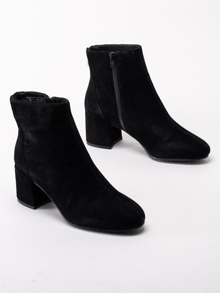 10203045 Dasia Yew 1024013 Svarta korta stövlar i mocka-12