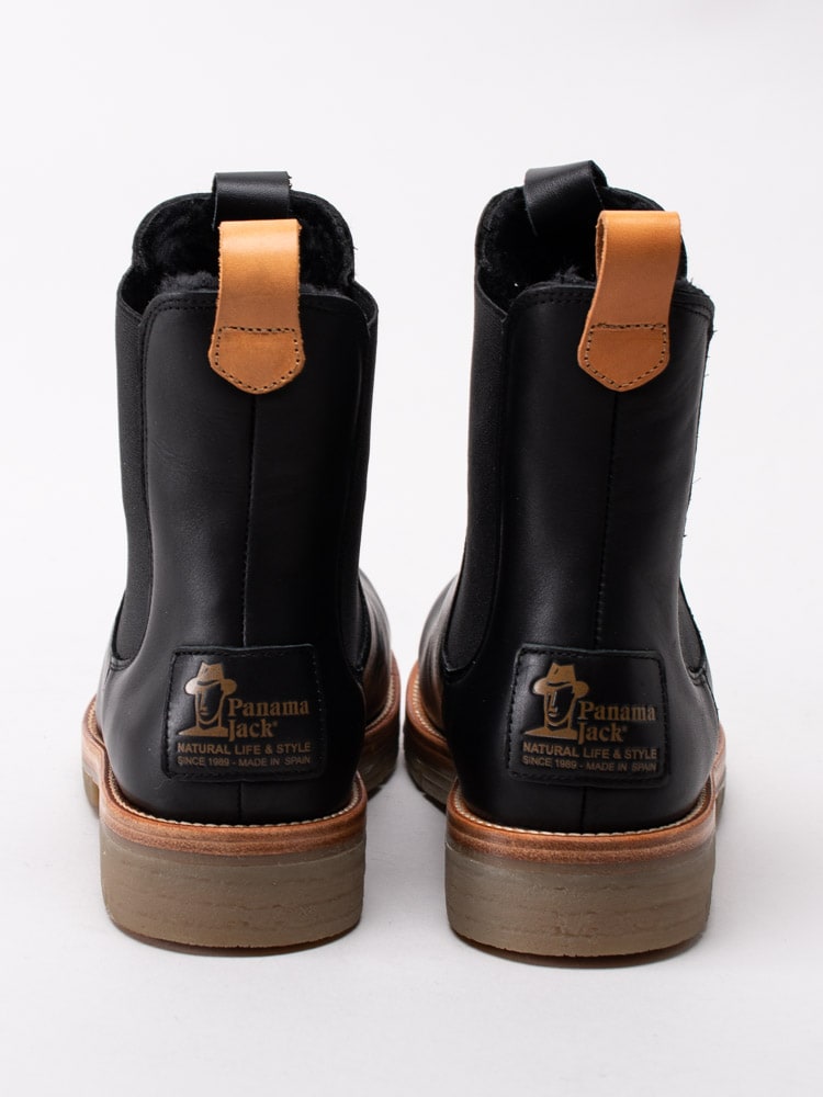 10203055 Panama Jack Filipa Igloo Nature B3 Napa Negro Svarta boots i skinn-7