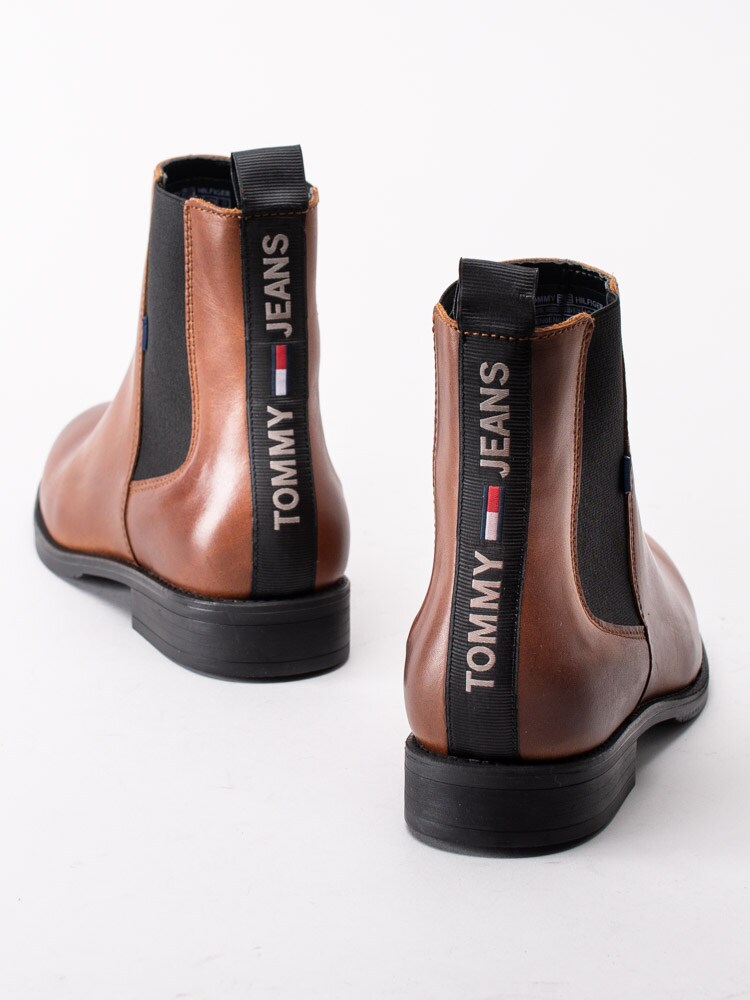 10203067 Tommy Hilfiger Essential Dressed Chelsea Boot EN01103GVI Bruna chelsea boots i skinn-7