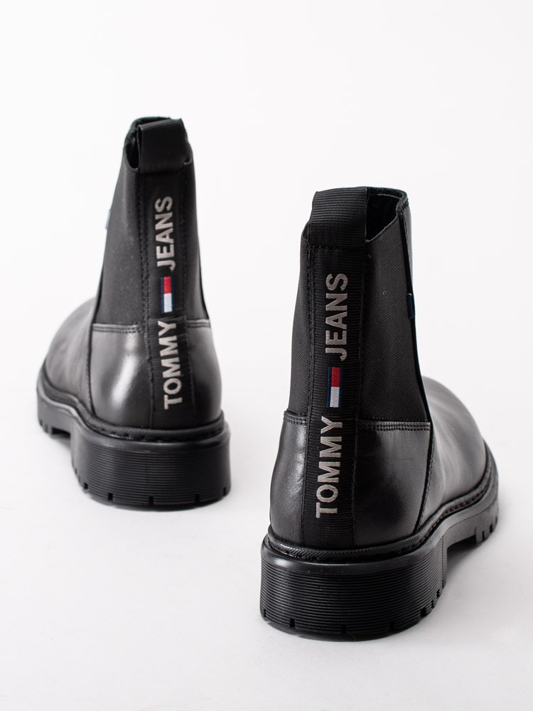 10203068 Tommy Hilfiger Essential Chelsea Boot EN01098BDS Black Svarta chelsea boots i skinn-7