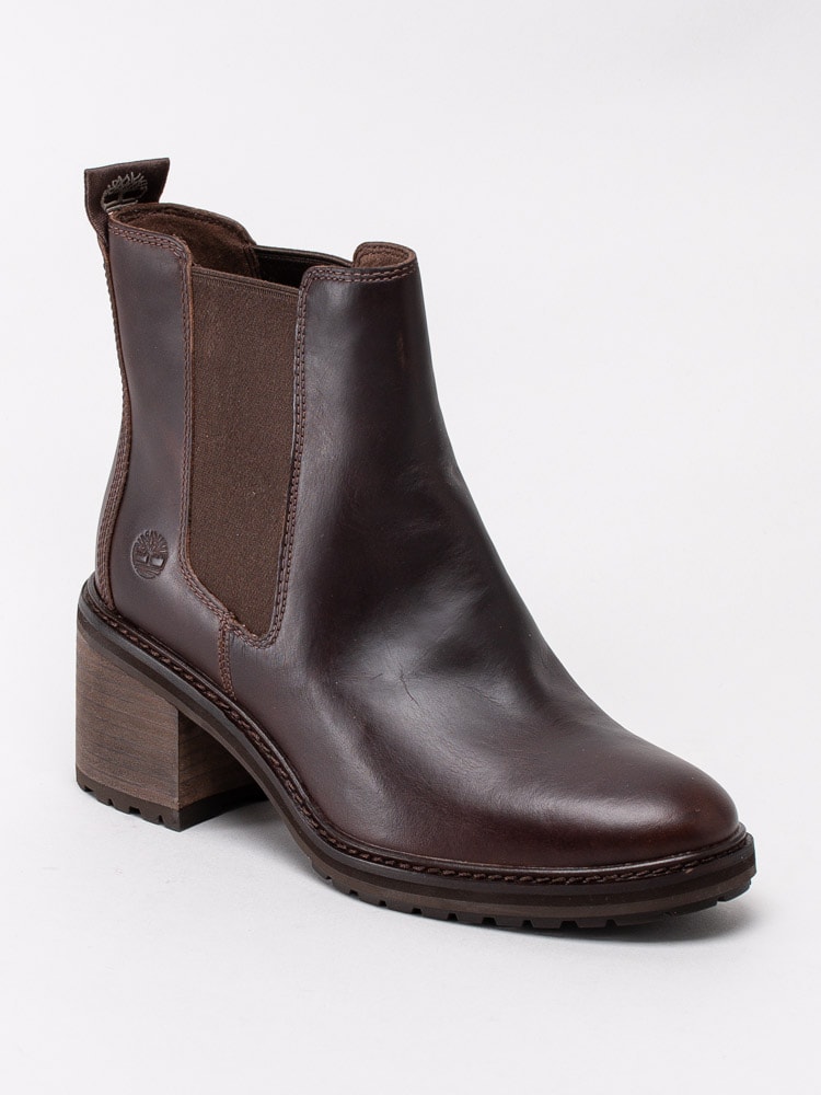 10203077 Timberland Sienna High TB0A21CC2011 Dk brown Mörk bruna boots i skinn med klack-1