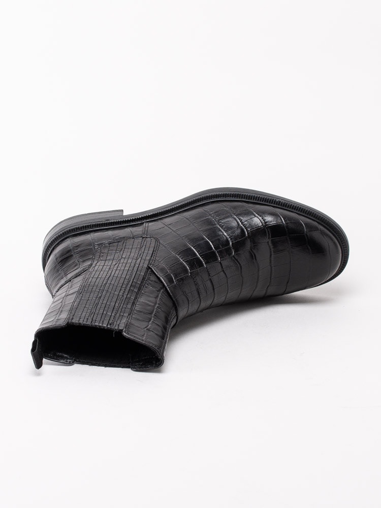 10203091 Vagabond Amina 5003-108-20 Svarta boots med mönster i skinn-10