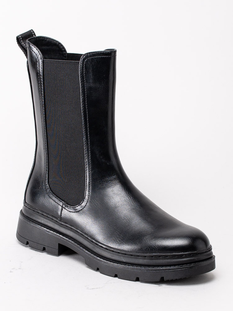 10203125 Tamaris 1-25452-25-001 Svarta boots med högt skaft-1