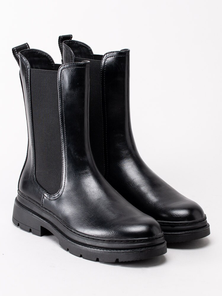 10203125 Tamaris 1-25452-25-001 Svarta boots med högt skaft-3
