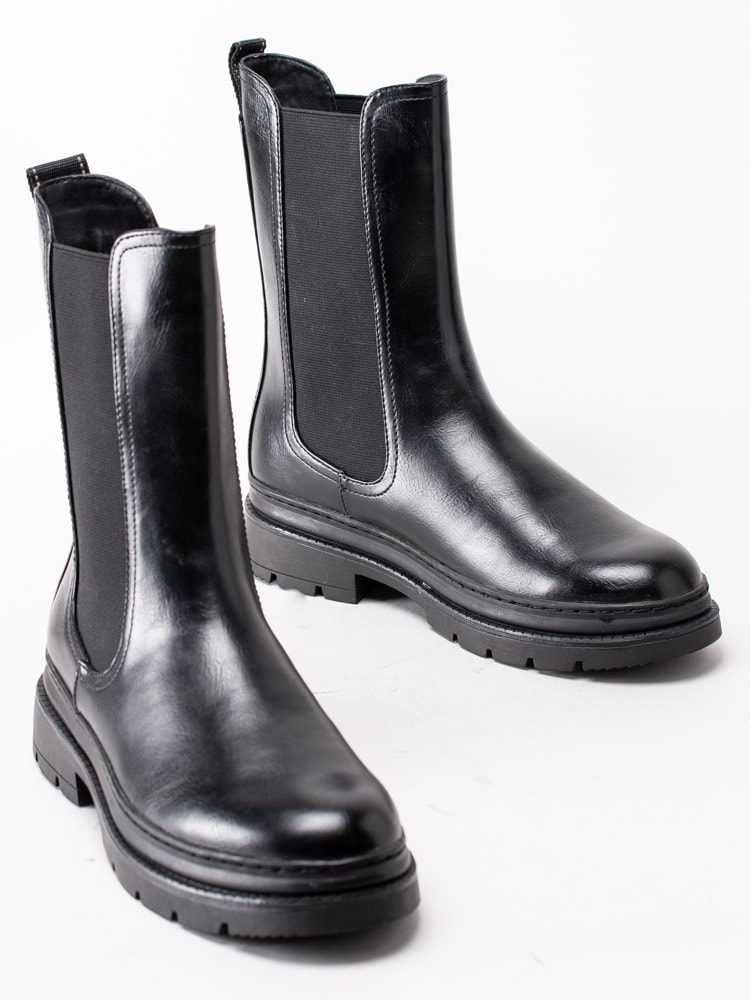 10203125 Tamaris 1-25452-25-001 Svarta boots med högt skaft-6