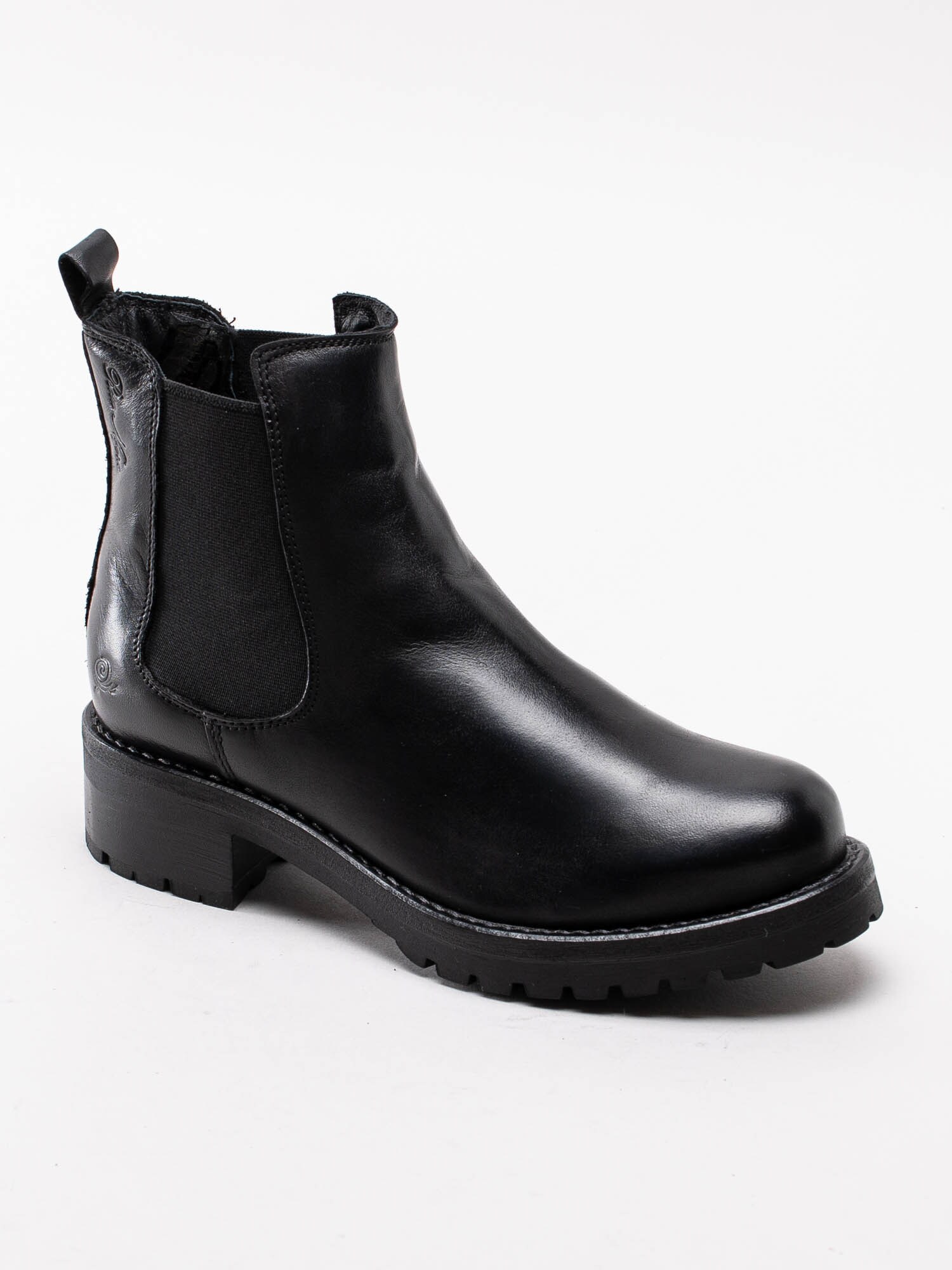 10203145 Rosa Negra 837-5410-101 Svarta chelsea boots i skinn-1