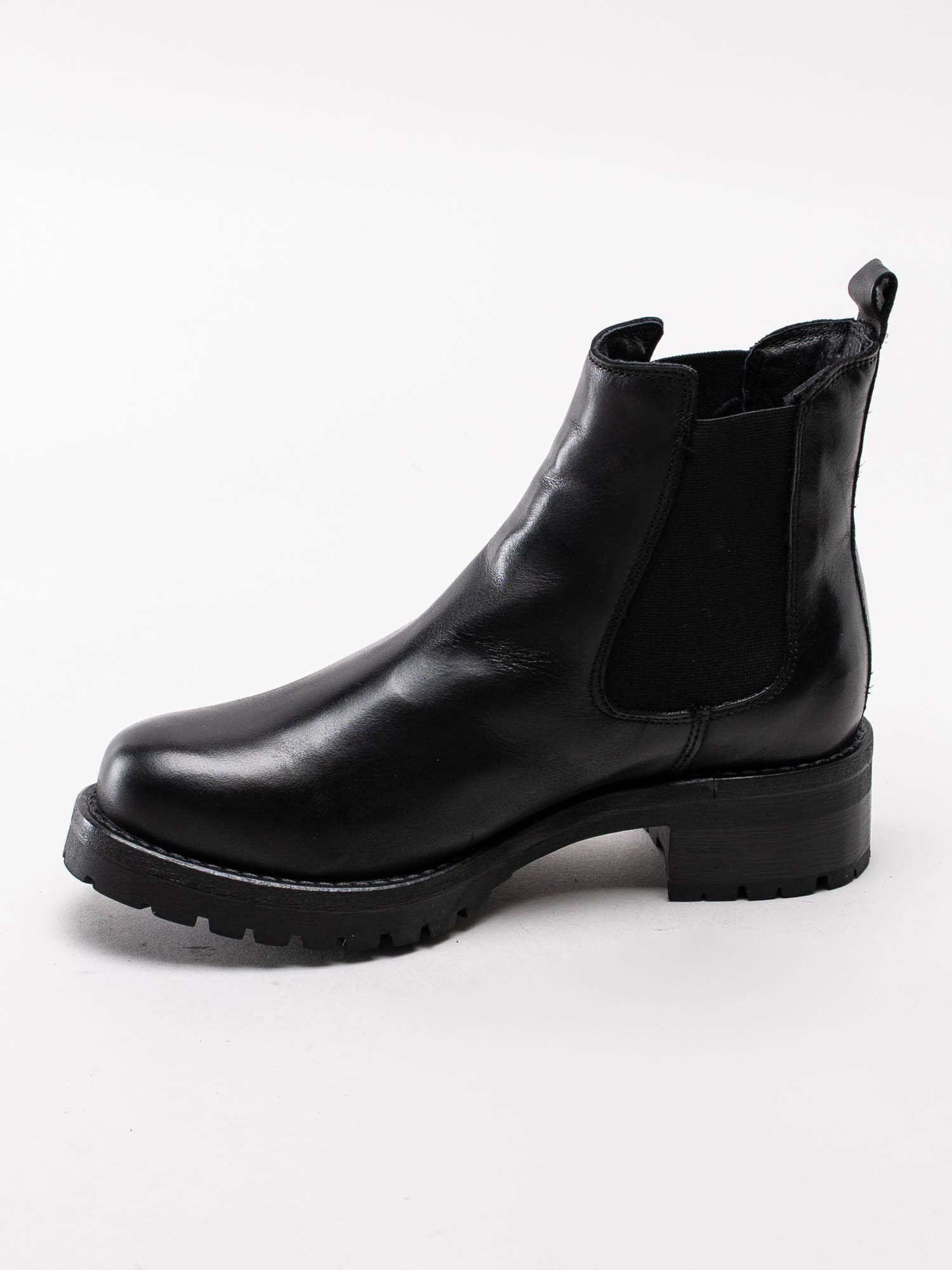 10203145 Rosa Negra 837-5410-101 Svarta chelsea boots i skinn-2