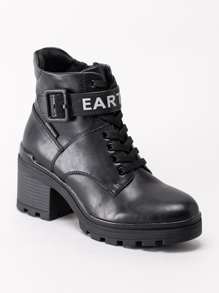 10203148 Marco Tozzi Earth Edition 2-25779-25-096 Black Ant. Combination Svarta vegan kängor-7