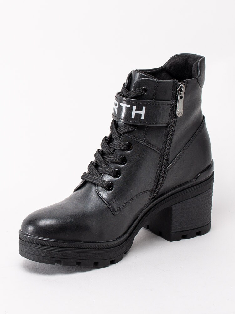 10203148 Marco Tozzi Earth Edition 2-25779-25-096 Black Ant. Combination Svarta vegan kängor-8