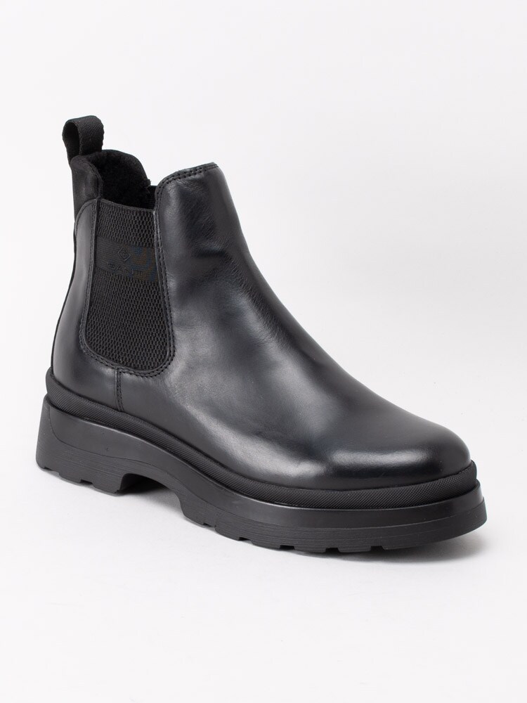 10203160 Gant Windpeak Black 21551983-G00 Svarta chelsea boots i skinn-1