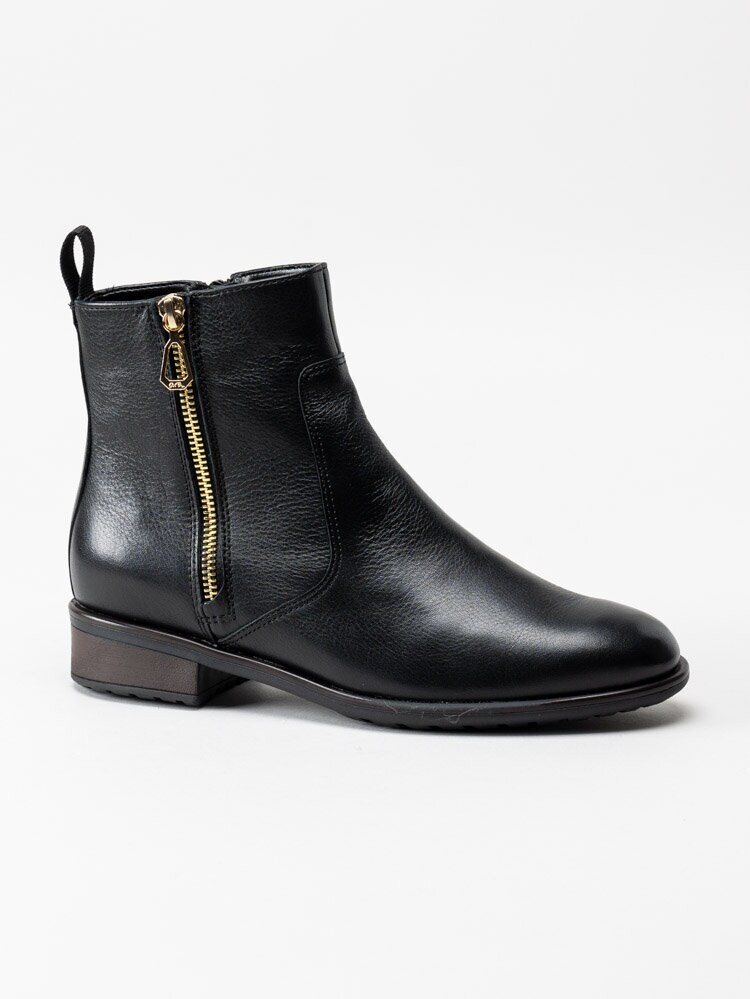 Ara - Liverpool - Svarta chelsea boots med dragkedja