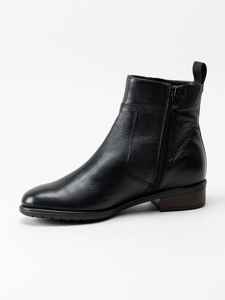 Ara - Liverpool - Svarta chelsea boots med dragkedja