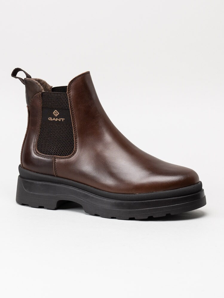 Gant Footwear - Windpeak - Bruna chelsea boots i skinn