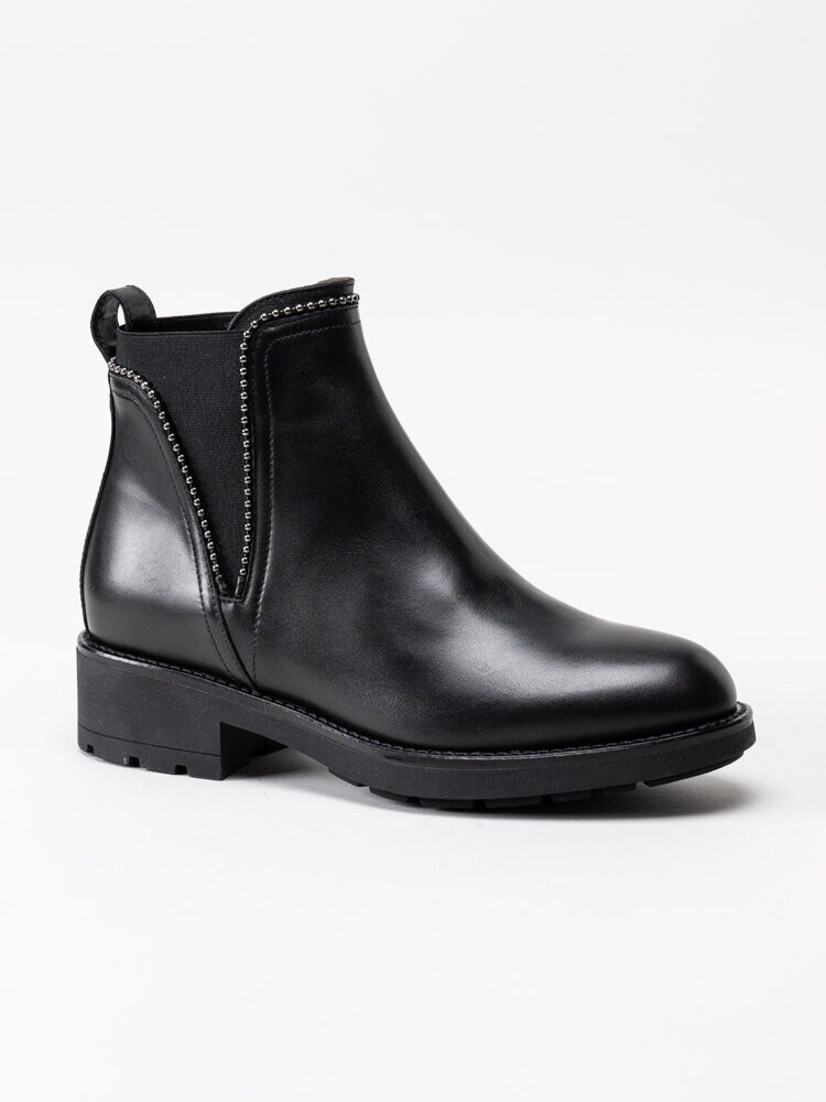 Nero Giardini - Svarta boots med nitar