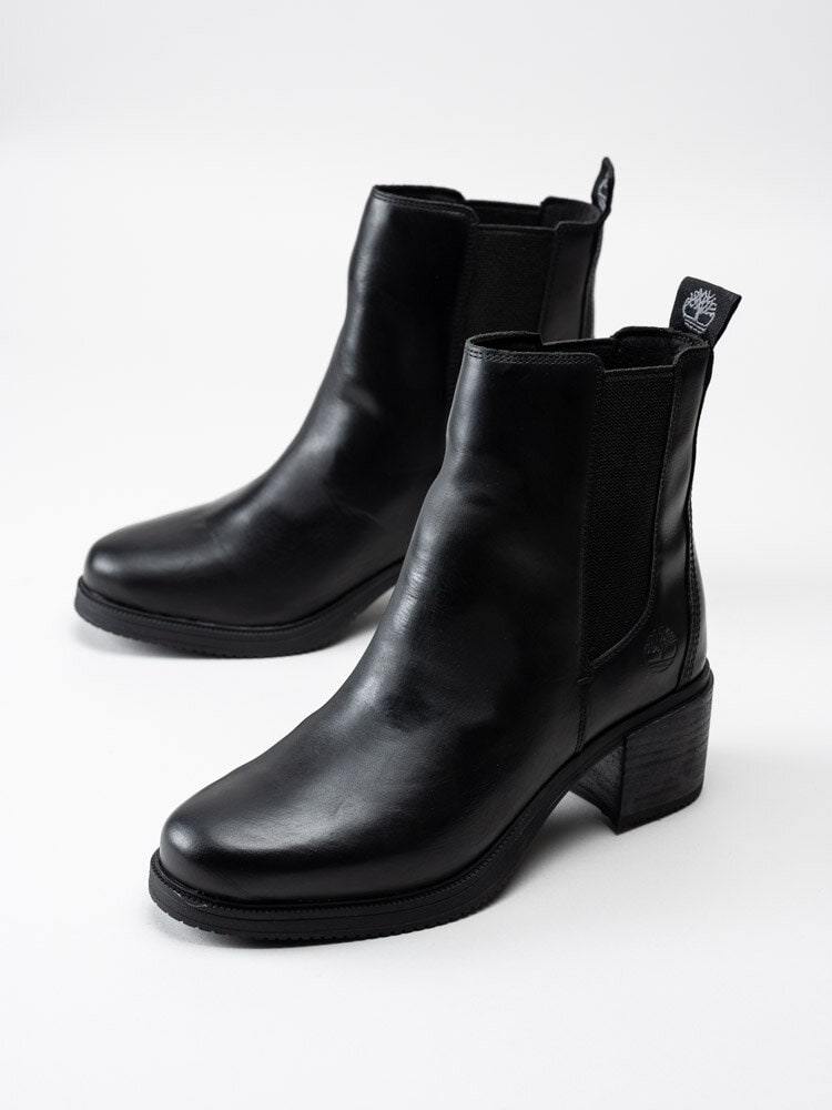 Timberland - Dalston Vibe chelsea - Svarta boots i skinn
