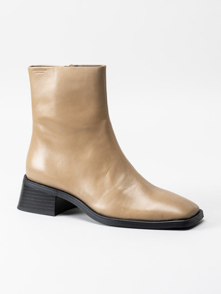 Vagabond - Blanca - Beige boots i skinn